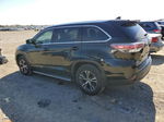 2016 Toyota Highlander Xle Black vin: 5TDKKRFH6GS500269