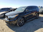 2016 Toyota Highlander Xle Black vin: 5TDKKRFH6GS500269