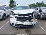 2016 Toyota Highlander Xle V6 White vin: 5TDKKRFH8GS505571