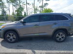 2016 Toyota Highlander Xle V6 Gray vin: 5TDKKRFHXGS128080