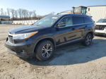 2016 Toyota Highlander Xle Black vin: 5TDKKRFHXGS154940