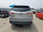 2016 Toyota Highlander Xle Gray vin: 5TDKKRFHXGS156171