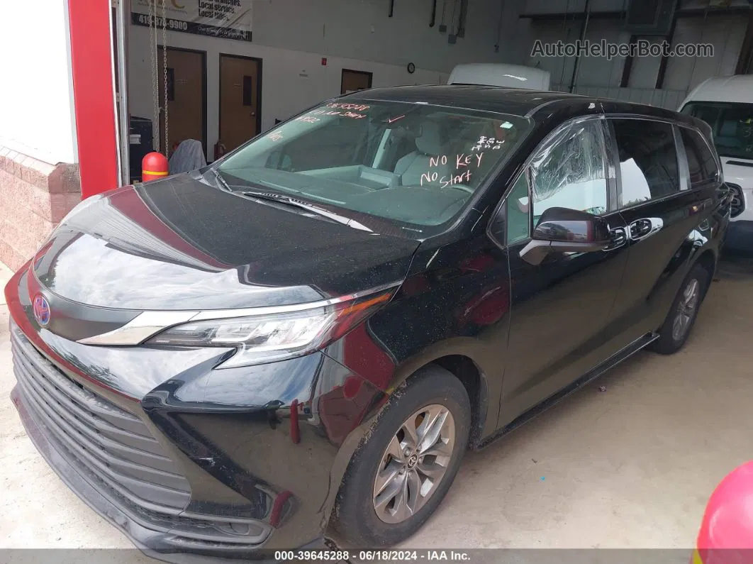 2022 Toyota Sienna Le Black vin: 5TDKRKEC2NS129522