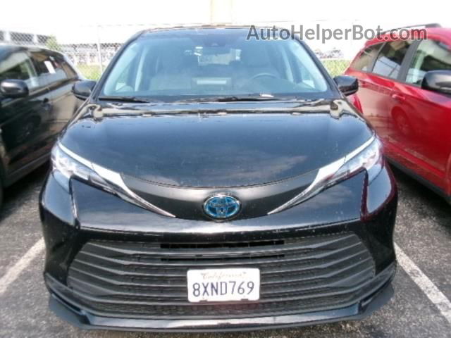 2022 Toyota Sienna Le Black vin: 5TDKRKEC3NS089306