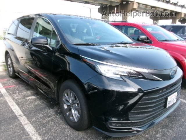 2022 Toyota Sienna Le Черный vin: 5TDKRKEC3NS089306