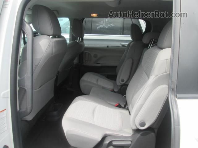 2022 Toyota Sienna Le White vin: 5TDKRKEC3NS101714