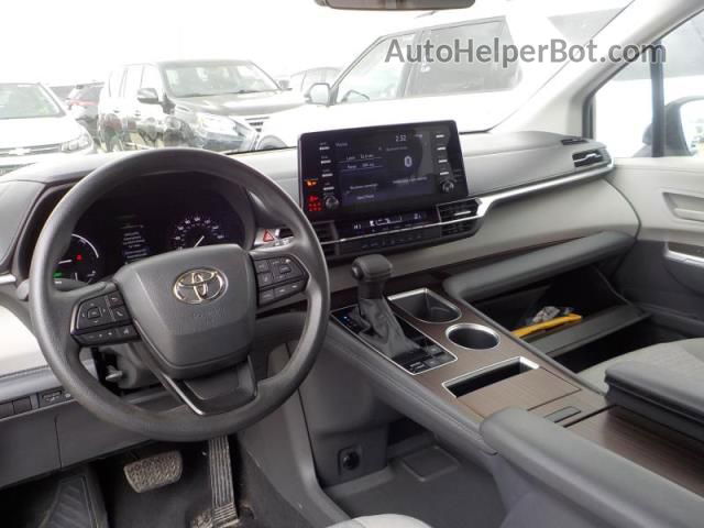 2022 Toyota Sienna Le Черный vin: 5TDKRKEC3NS109599