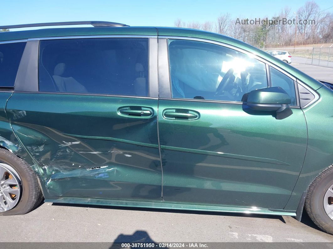 2022 Toyota Sienna Le Green vin: 5TDKRKEC4NS106811