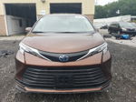 2022 Toyota Sienna Le Brown vin: 5TDKRKEC5NS131202