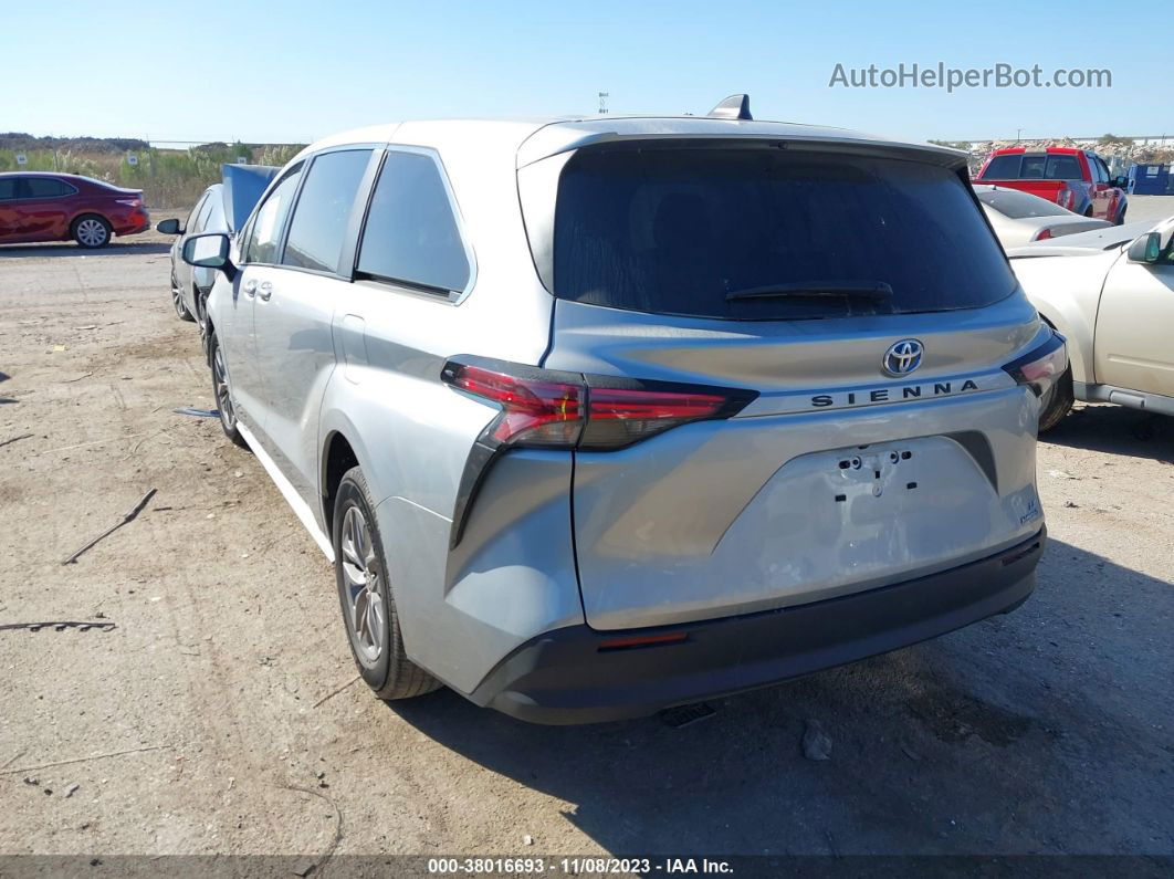 2022 Toyota Sienna Le Silver vin: 5TDKRKEC6NS125036