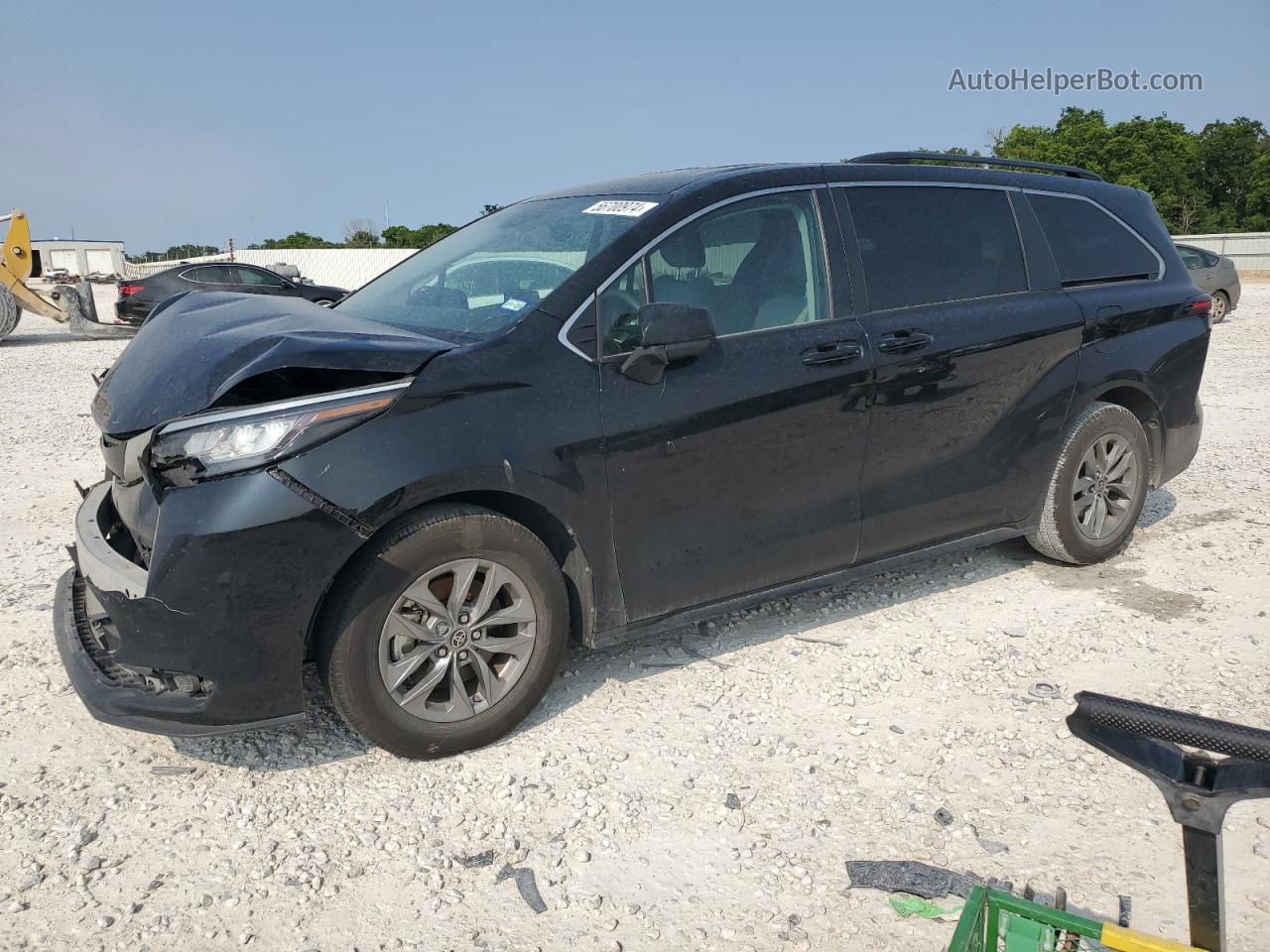 2022 Toyota Sienna Le Black vin: 5TDKRKEC8NS076096