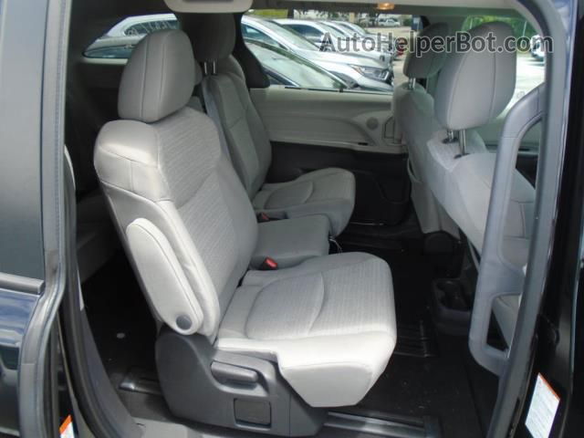 2022 Toyota Sienna Le Черный vin: 5TDKRKEC8NS082013