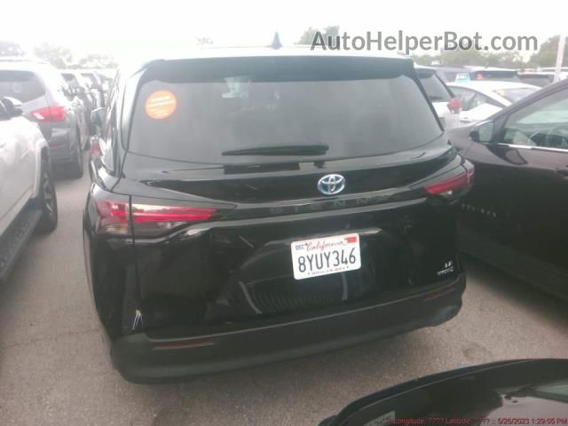 2022 Toyota Sienna Le Black vin: 5TDKRKEC9NS089309