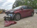 2022 Toyota Sienna Le Burgundy vin: 5TDKRKECXNS117361