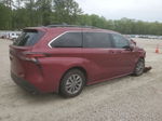 2022 Toyota Sienna Le Бордовый vin: 5TDKRKECXNS117361