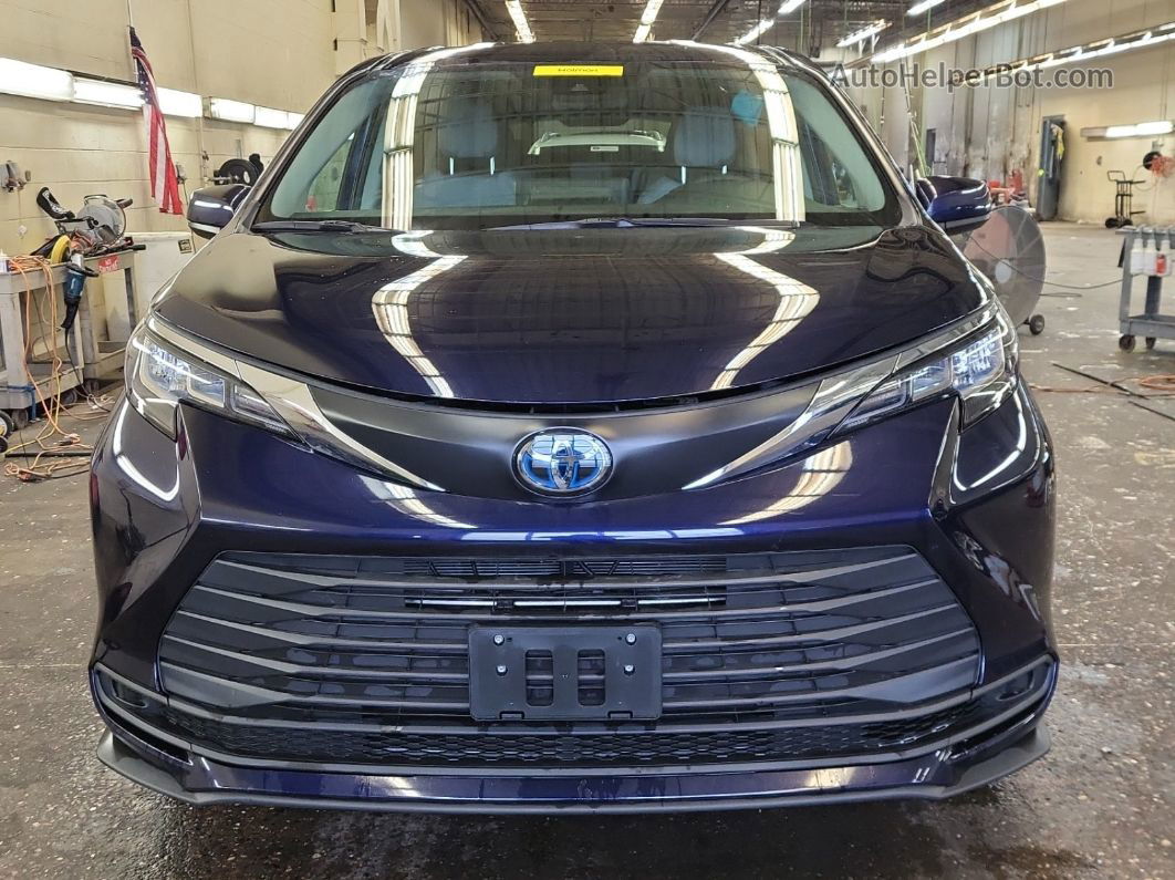 2022 Toyota Sienna Le vin: 5TDKSKFC4NS059170