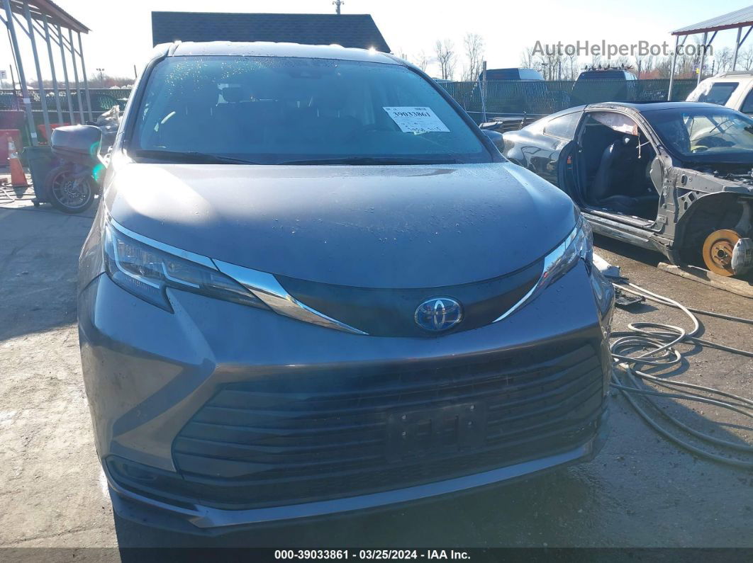 2022 Toyota Sienna Le Gray vin: 5TDKSKFC7NS044288