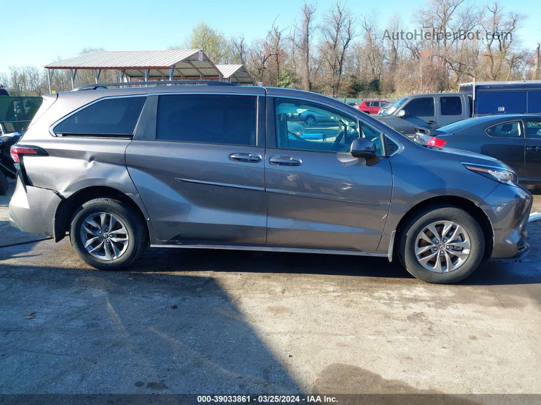 2022 Toyota Sienna Le Gray vin: 5TDKSKFC7NS044288