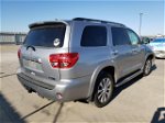2017 Toyota Sequoia Limited Silver vin: 5TDKY5G10HS067333