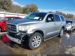 2016 Toyota Sequoia Limited 5.7l V8 Серебряный vin: 5TDKY5G11GS064746