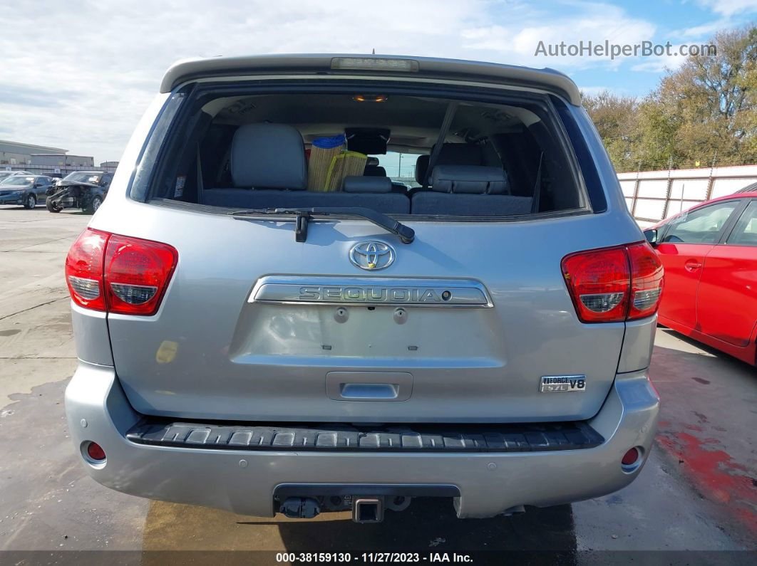 2016 Toyota Sequoia Limited 5.7l V8 Silver vin: 5TDKY5G11GS064746