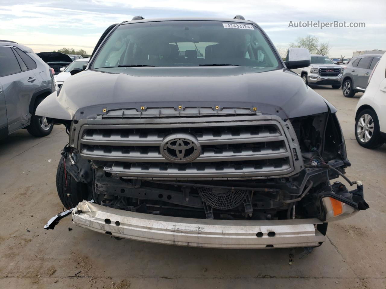 2016 Toyota Sequoia Limited Gray vin: 5TDKY5G12GS061659