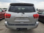2017 Toyota Sequoia Limited Silver vin: 5TDKY5G12HS068936