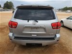 2016 Toyota Sequoia Limited Silver vin: 5TDKY5G19GS062680