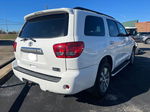 2016 Toyota Sequoia Limited White vin: 5TDKY5G19GS064784