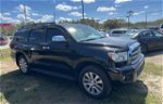 2016 Toyota Sequoia Limited Black vin: 5TDKY5G1XGS063708
