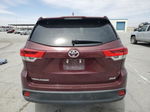 2019 Toyota Highlander Se Бордовый vin: 5TDKZRFH0KS335369