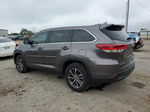 2019 Toyota Highlander Se Gray vin: 5TDKZRFH0KS560486