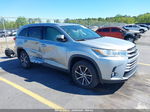 2019 Toyota Highlander Xle Серебряный vin: 5TDKZRFH0KS565994