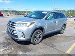 2019 Toyota Highlander Xle Серебряный vin: 5TDKZRFH0KS565994