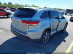 2019 Toyota Highlander Xle Серебряный vin: 5TDKZRFH0KS565994