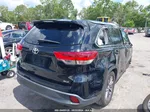 2019 Toyota Highlander Xle Black vin: 5TDKZRFH1KS301277