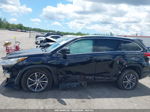 2019 Toyota Highlander Xle Black vin: 5TDKZRFH1KS301277