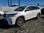 2019 Toyota Highlander Se Белый vin: 5TDKZRFH3KS554083