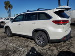 2019 Toyota Highlander Se Белый vin: 5TDKZRFH3KS554083