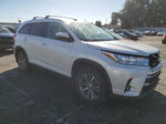 2019 Toyota Highlander Se White vin: 5TDKZRFH3KS554083