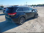 2019 Toyota Highlander Xle Черный vin: 5TDKZRFH4KS308353