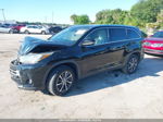 2019 Toyota Highlander Xle Черный vin: 5TDKZRFH4KS308353