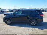 2019 Toyota Highlander Xle Black vin: 5TDKZRFH4KS308353