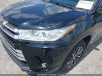 2019 Toyota Highlander Xle Black vin: 5TDKZRFH4KS560653