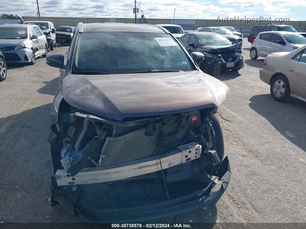 2019 Toyota Highlander Xle Brown vin: 5TDKZRFH5KS333746