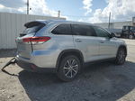 2019 Toyota Highlander Se Silver vin: 5TDKZRFH5KS561942