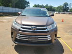 2019 Toyota Highlander Se Brown vin: 5TDKZRFH6KS331410