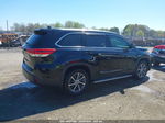 2019 Toyota Highlander Xle Черный vin: 5TDKZRFH7KS349382