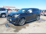 2019 Toyota Highlander Xle Черный vin: 5TDKZRFH7KS349382