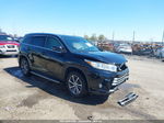 2019 Toyota Highlander Xle Черный vin: 5TDKZRFH7KS349382